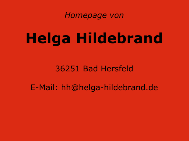 Helga Hildebrand